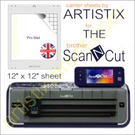 Artistix Pro 12 x 12 Carrier Sheet Cutting Mat For The Brother Scan N Cut ScanNCut
