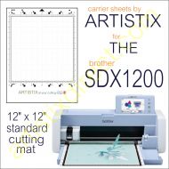 Artistix Pro 12 x 12 Carrier Sheet Cutting Mat For SDX1200