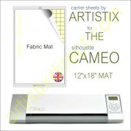 12" x 18" Fabric Carrier Sheet Cutting Mat For The Graphtec Silhouette Cameo Artistix