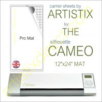 12" x 24" Carrier Sheet Cutting Mat For The Graphtec Silhouette Cameo Artistix