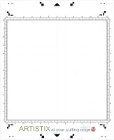 Artistix Pro Non Adhesive CM 12 x 12 Carrier Sheet Cutting Mat For The Brother Scan N Cut ScanNCut