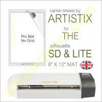 8" x 12" Carrier Sheet Cutting Mat For The Graphtec Silhouette SD & Lite Artistix